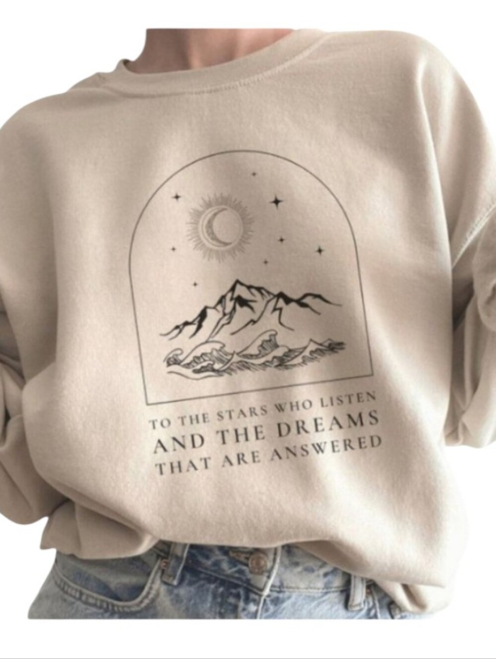 ACOTAR To The Stars Who Listen Graphic Sweatshirt